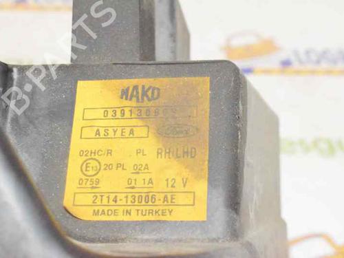Right headlight FORD TRANSIT CONNECT (P65_, P70_, P80_) 1.8 TDCi | BP801514C29 