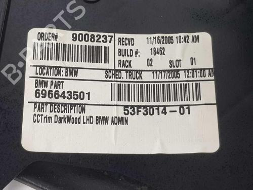 Armrest / Center console BMW X5 (E53) 3.0 d | BP8186386I20 