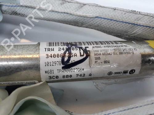 Right curtain airbag VW PASSAT B6 (3C2) 2.0 TDI 16V | BP5547186C12 