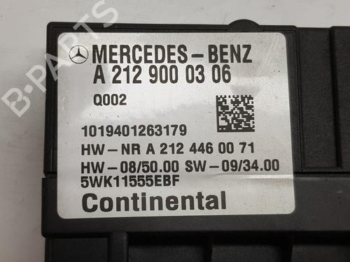 Electronic module MERCEDES-BENZ E-CLASS (W212) E 220 CDI / BlueTEC (212.001, 212.002) | BP12142067M83 