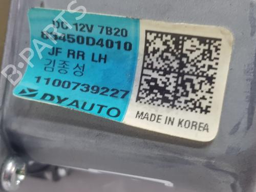 Left rear window motor KIA OPTIMA (JF) 1.7 CRDi | BP21178533E23 