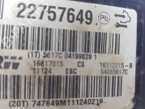 ABS pump OPEL INSIGNIA A Country Tourer (G09) 2.0 CDTi (47) | BP7648748M43 