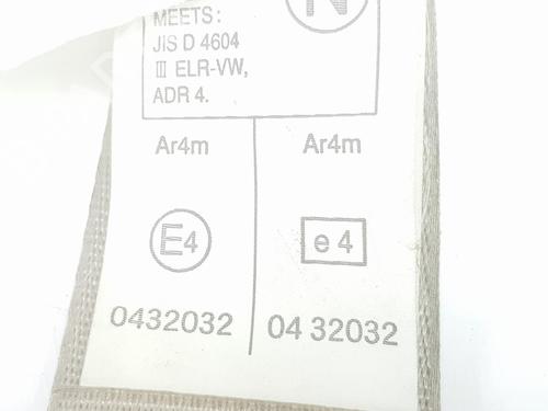 Rear left seatbelt TOYOTA LAND CRUISER PRADO (_J12_) 3.0 D-4D (KDJ120, KDJ125) | BP17187814I29 
