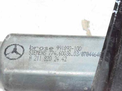 Rear right window mechanism MERCEDES-BENZ E-CLASS (W211) E 270 CDI (211.016) | BP1252047C25 