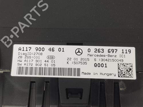 Instrument cluster MERCEDES-BENZ CLA Coupe (C117) CLA 200 CDI / d (117.308) | BP10341400C47 