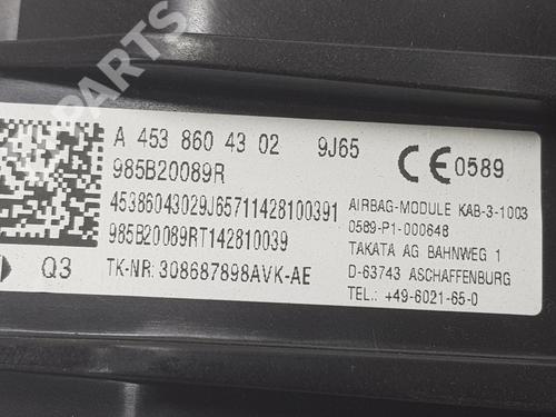 Airbag Kit SMART FORFOUR Hatchback (453) 1.0 (453.042, 453.043) | BP11143799C86  - Image 16