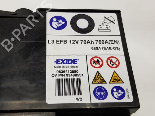 Battery OPEL ASTRA L Sports Tourer (O5) 1.2 (FRHNPJ) | BP24396790E11 