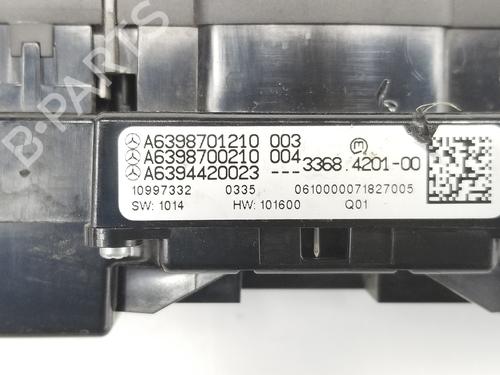 Warning switch MERCEDES-BENZ VITO / MIXTO Van (W639) 113 CDI (639.601, 639.603, 639.605) | BP11421392I22 