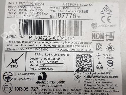 Electronic module TOYOTA PROACE VERSO Bus (MPY_) | BP33441530M83 - Image 5