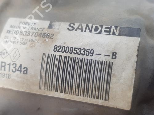 AC compressor RENAULT KANGOO / GRAND KANGOO II (KW0/1_) 1.5 dCi 70 (KW0V, KW0A) | BP20193409M34 