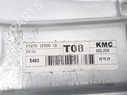 Rear right window mechanism KIA SPORTAGE II (JE_, KM_) 2.0 CRDi 4WD | BP3661113C25 