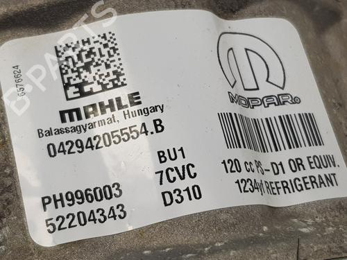 AC compressor PEUGEOT BOXER Van 2.2 BlueHDi 140 | BP32072845M34 