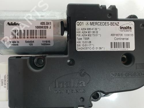 Sunroof engine MERCEDES-BENZ GLK-CLASS (X204) 220 CDI 4-matic (204.984, 204.997) | BP22714174M60 