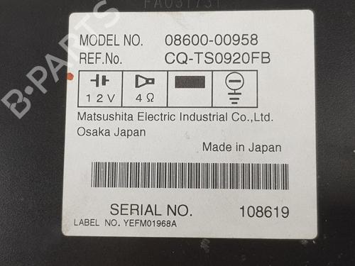 Radio TOYOTA LAND CRUISER PRADO (_J12_) 3.0 D-4D (KDJ120, KDJ125) | BP13756863E6 
