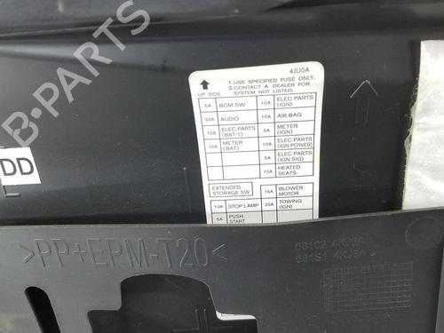 Handskerum NISSAN NAVARA NP300 Pickup (D23, D23T) 2.3 dCi 4x4 (D231, D23T) | BP8921843C95 