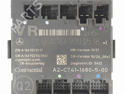 Electronic module MERCEDES-BENZ A-CLASS (W176) A 200 CDI / d (176.008) | BP18537391M83 
