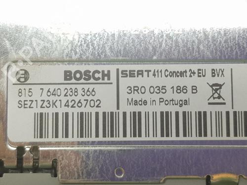 Radio SEAT EXEO (3R2) 2.0 TDI | BP6063566E6 