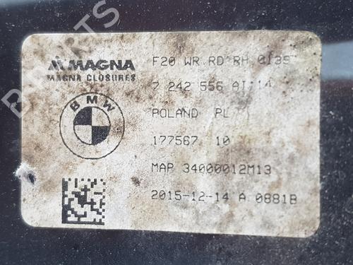 Rear right window mechanism BMW 1 (F20) 118 d | BP31598581C25 