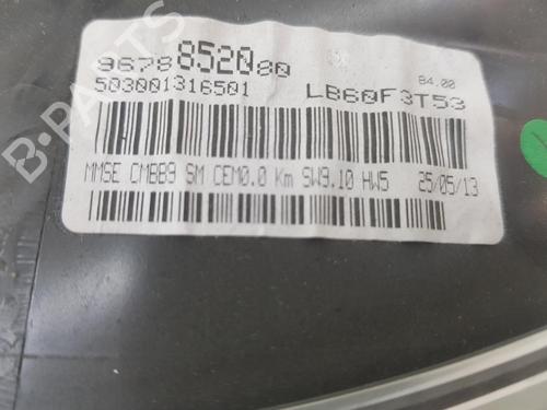 Instrument cluster PEUGEOT PARTNER Tepee 1.6 HDi 90 | BP8229574C47 