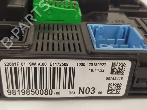 Fuse box PEUGEOT 2008 I (CU_) 1.5 BlueHDI 120 | BP29755284E1 