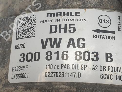 AC compressor SEAT ATECA (KH7, KHP)  | BP32072614M34 