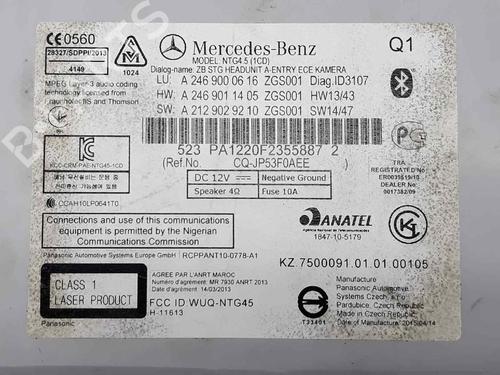 Electronic module MERCEDES-BENZ A-CLASS (W176) A 200 CDI / d (176.008) | BP5231364M83 