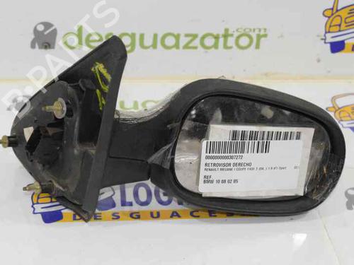 Used Right mirror RENAULT MEGANE I Coach (DA0/1_) 1.9 dCi (DA05, DA1F) (102 hp) 1543449