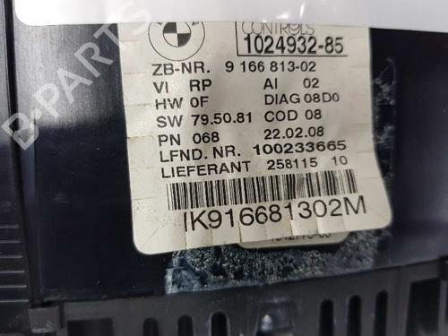 Instrument cluster BMW 1 (E81) 116 i | BP7554788C47 