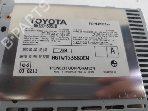 Radio TOYOTA LAND CRUISER PRADO (_J12_) 3.0 D-4D (KDJ120, KDJ125) | BP7994408E6 