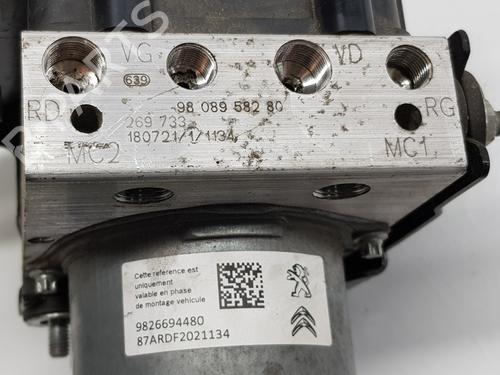 ABS pump PEUGEOT 3008 II SUV (MC_, MR_, MJ_, M4_) 1.5 BlueHDi 130 | BP26958059M43 