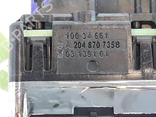 Right rear window switch MERCEDES-BENZ C-CLASS (W204) C 200 CDI (204.007, 204.006) | BP3388399I28 