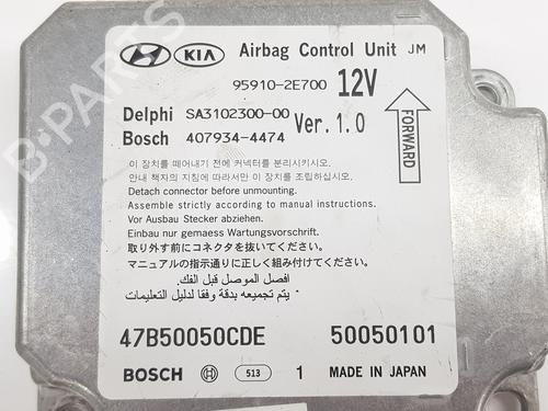 ECU airbags HYUNDAI TUCSON (JM) 2.0 CRDi | BP20194315M53 
