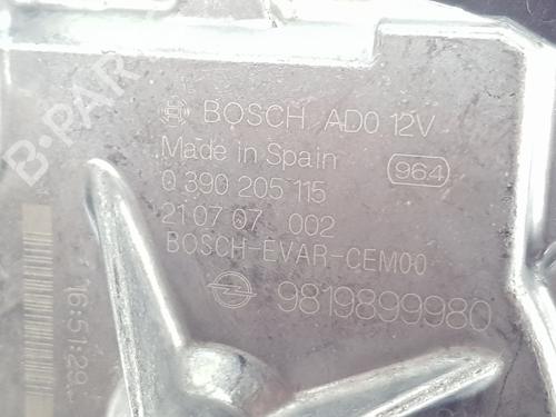 Rear wiper motor OPEL CROSSLAND X / CROSSLAND (P17, P2QO) 1.2 (75) | BP21265288M102 