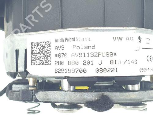 Driver airbag VW AMAROK (2HA, 2HB, S1B, S6B, S7A, S7B) 2.0 BiTDI 4motion | BP11964128C9 