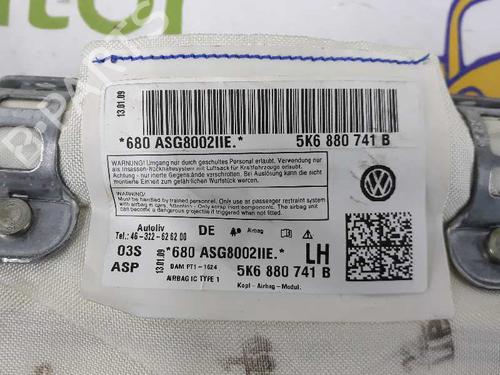 Left curtain airbag VW GOLF VI (5K1) 2.0 TDI | BP2766999C11 