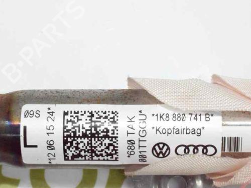 Left curtain airbag VW SCIROCCO III (137, 138) 2.0 TSI | BP1181391C11 