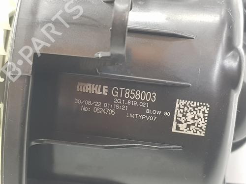 Heater blower motor SEAT IBIZA V (KJ1, KJG) 1.0 TSI | BP14110127M62