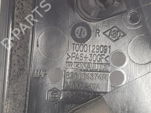 Rear right exterior door handle RENAULT CLIO IV (BH_) 0.9 TCe 90 (BHNF, BHMA, BHMH, BHJK, BHJR) | BP10041432C130 