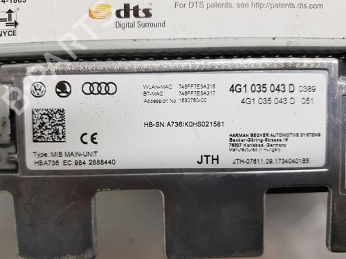 Electronic module AUDI A6 C7 (4G2, 4GC) 2.0 TDI | BP33543187M83 - Image 5