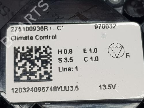 Climate control RENAULT ARKANA I (LCM_, LDN_) | BP32632431I5