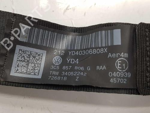 Rear right seatbelt VW PASSAT B6 (3C2) 1.9 TDI | BP6622485I28 