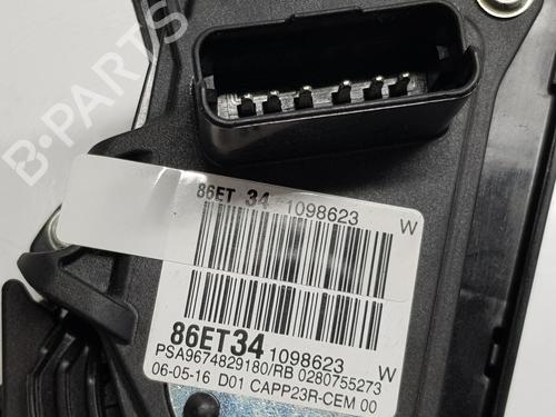 Pedal PEUGEOT 308 II (LB_, LP_, LW_, LH_, L3_) 1.6 BlueHDi 120 | BP25997465I4 