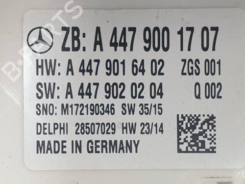 Electronic module MERCEDES-BENZ VITO Van (W447) 114 CDI (447.601, 447.603, 447.605) | BP38872395M83 - Image 2
