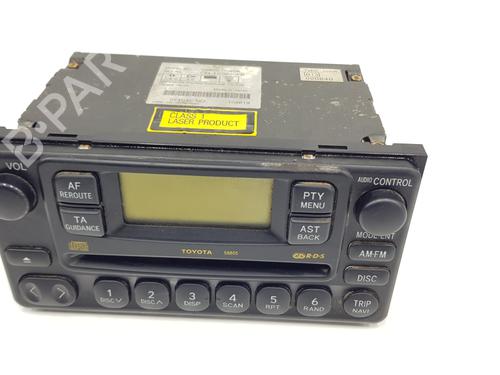 Used Radio TOYOTA LAND CRUISER PRADO (_J12_) 3.0 D-4D (KDJ120, KDJ125) (163 hp) 27676133
