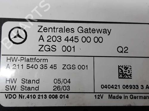 Electronic module MERCEDES-BENZ C-CLASS Coupe (CL203) C 200 CDI (203.707) | BP755637M83 