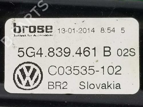 Rear left window mechanism VW GOLF VII (5G1, BQ1, BE1, BE2) 1.4 TSI | BP6415751C24 