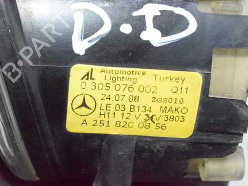 Right front fog light MERCEDES-BENZ A-CLASS (W169) A 180 CDI (169.007, 169.307) | BP894174C31 