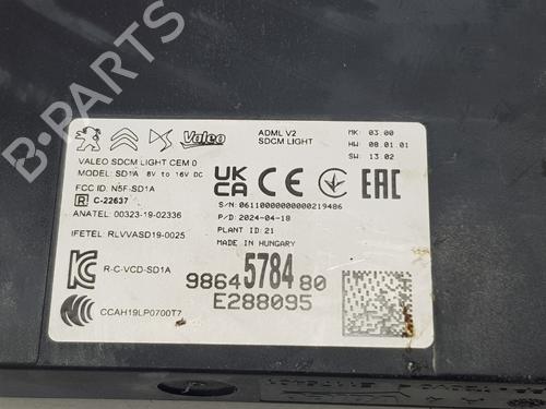 Electronic module OPEL ASTRA L Sports Tourer (OV5) 1.2 (FRHNSL, FRHNSR) | BP22703914M83 