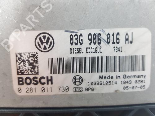 Engine control unit (ECU) SEAT LEON (1P1)  | BP31971166M57 