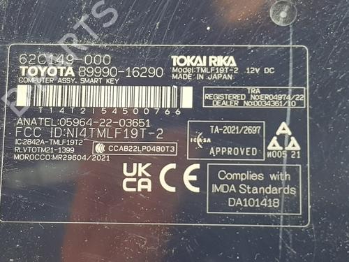 Electronic module TOYOTA COROLLA Hatchback (_E21_, _EA1_, _EH1_) | BP37252482M83 - Image 4